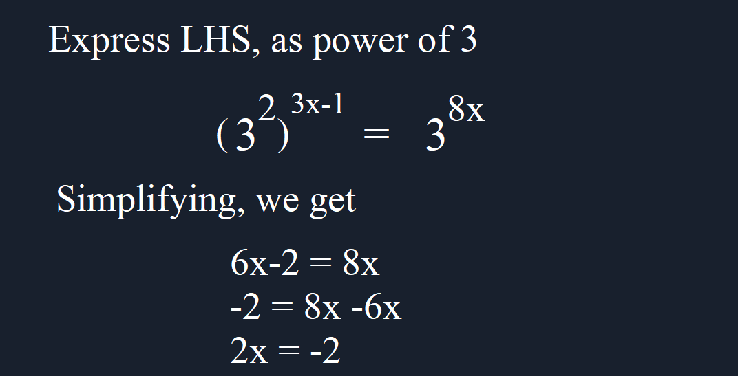 problem solving involving exponential functions equations and inequalities